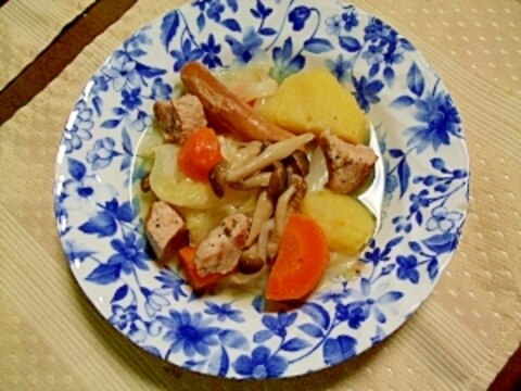 豚モモ肉のポトフ